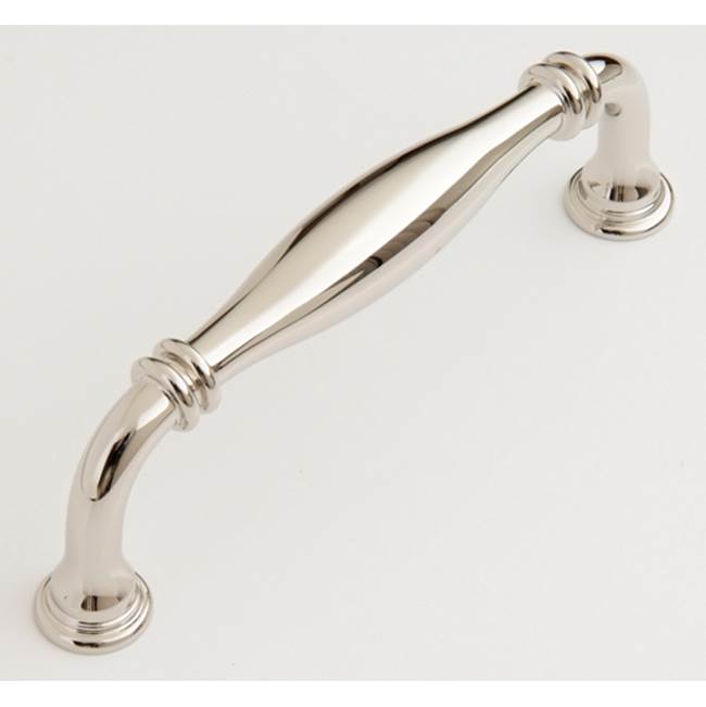 Water Street Brass Port Royal 6'' Pull - Hammered - Polished Chrome