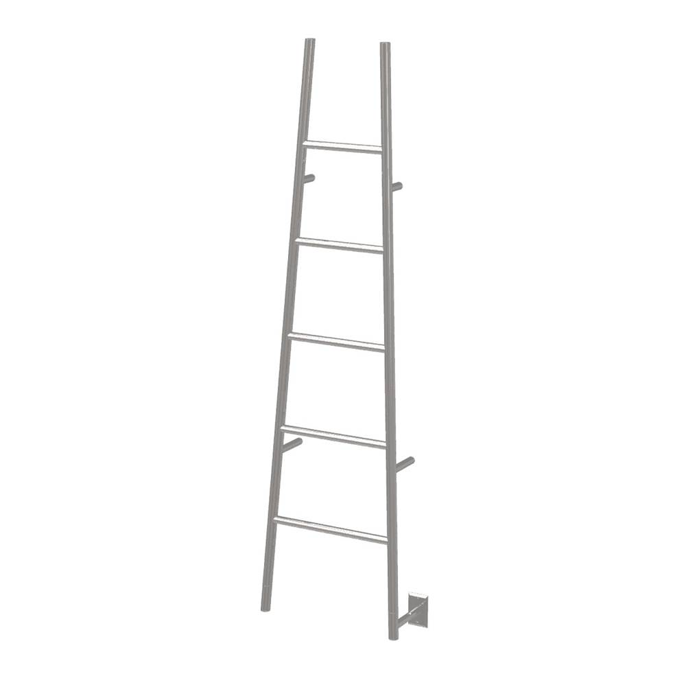 Amba Products Jeeves Model A Ladder 5 Bar Hardwired Drying Rack in Polished