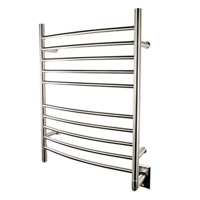 Amba Products Amba RWH-CP Radiant Hardwired Curved Towel Warmer, Polished