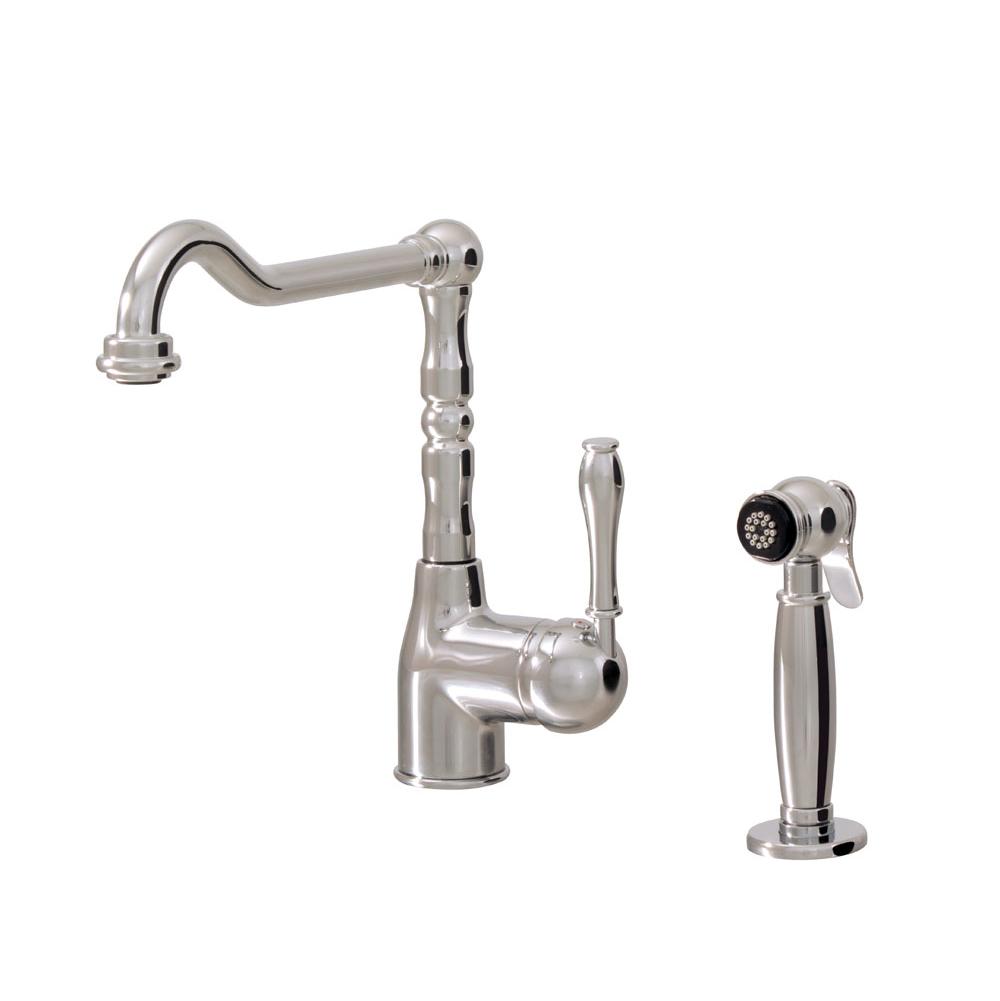 Aquabrass 2150S New England Side Spray Kitchen Faucet