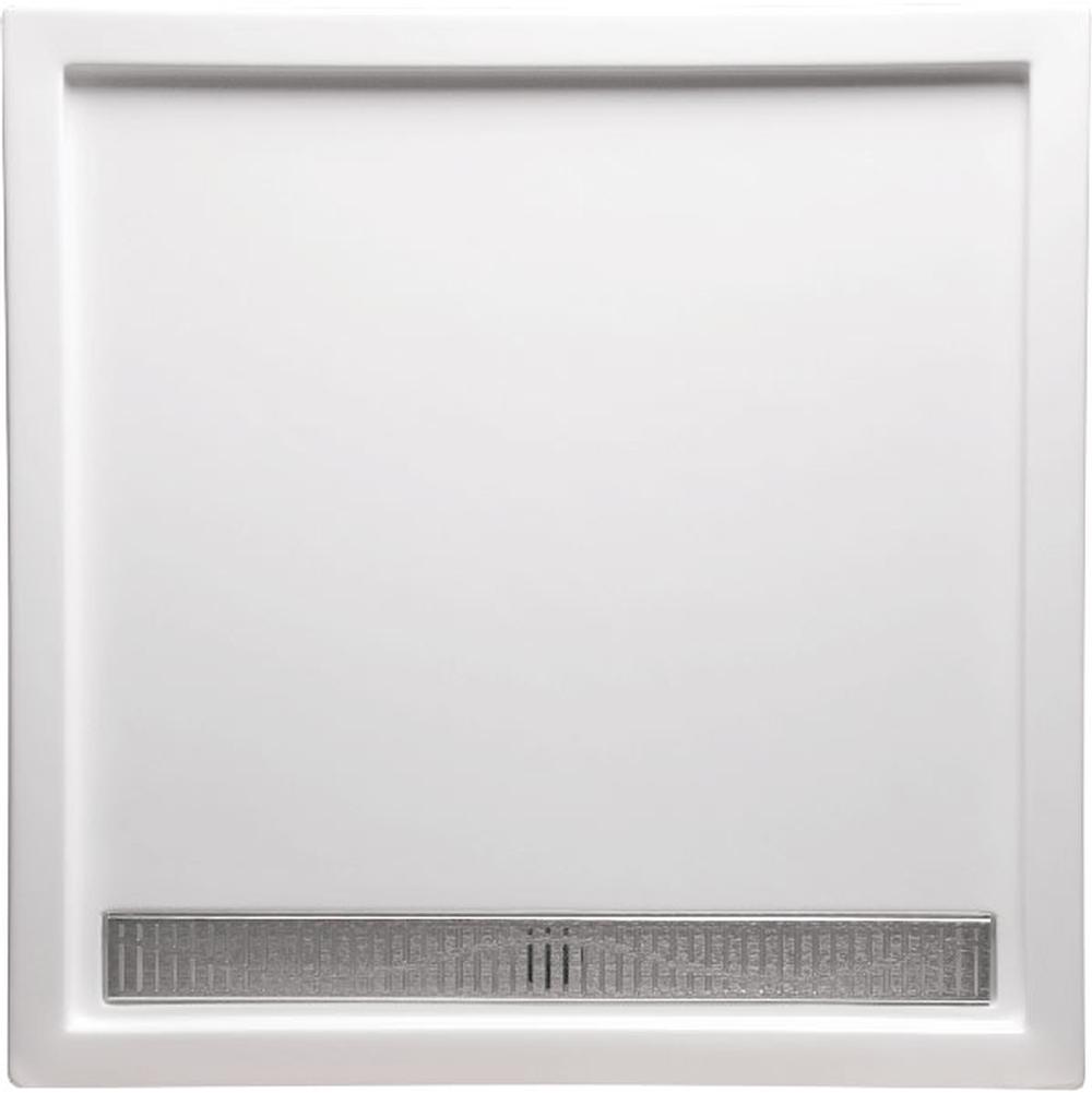 Americh 48'' x 48'' Triple Threshold DS Base w/Channel Drain - Select Color