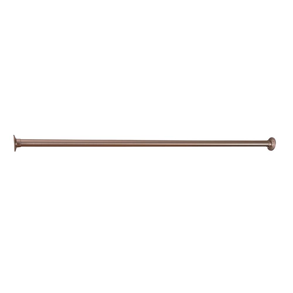 Barclay 48'' Straight Shower Rod,Brushed Nickel