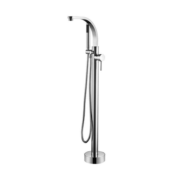 Barclay Grimley Freestanding Faucet (Brass),W/Handshower,CP