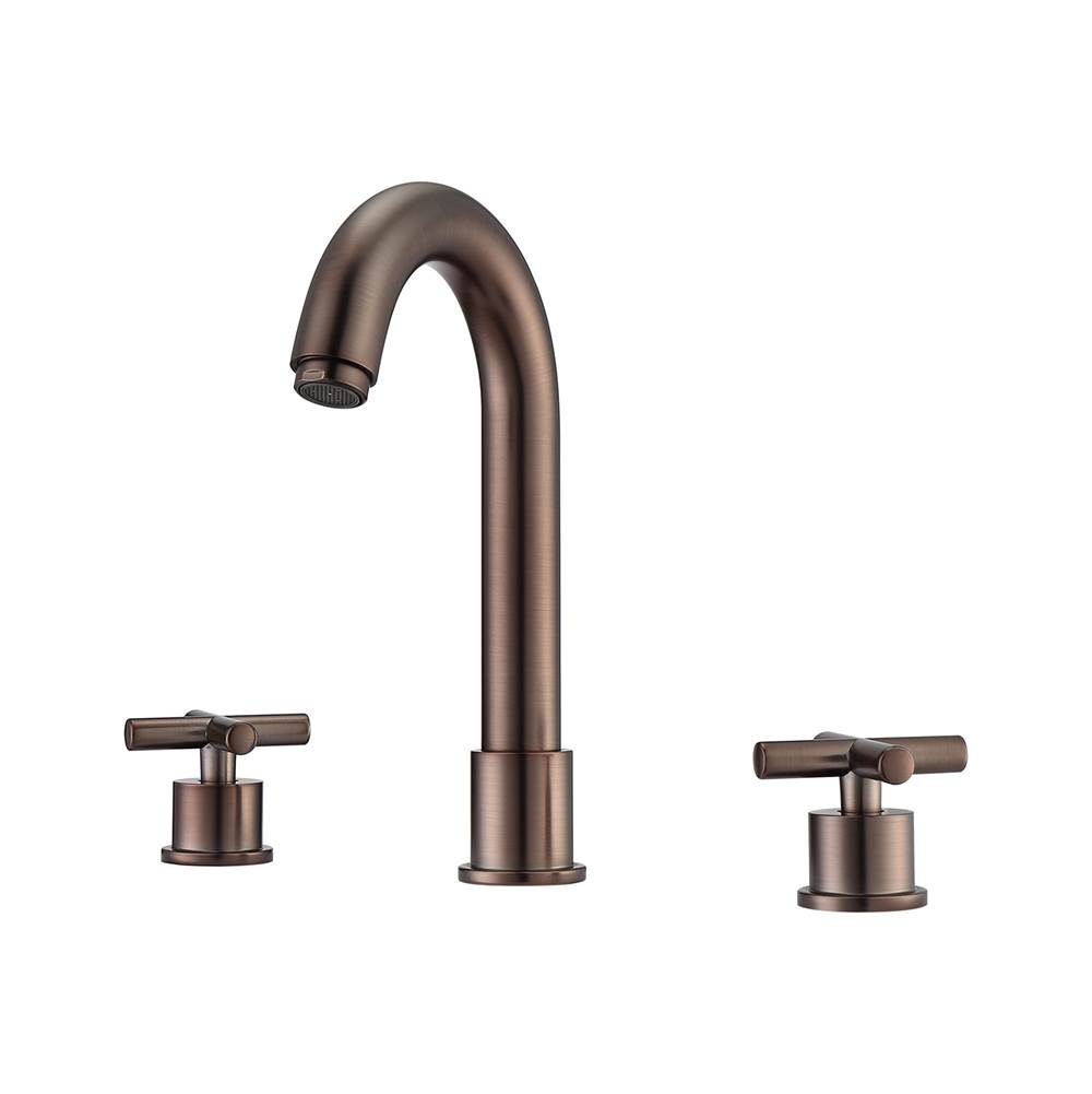 Barclay Conley 8''cc Lav Faucet, withHoses,Metal Cross Handles, ORB