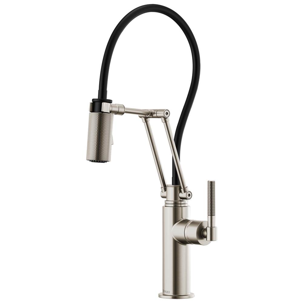 Brizo Litze® Articulating Faucet with Knurled Handle