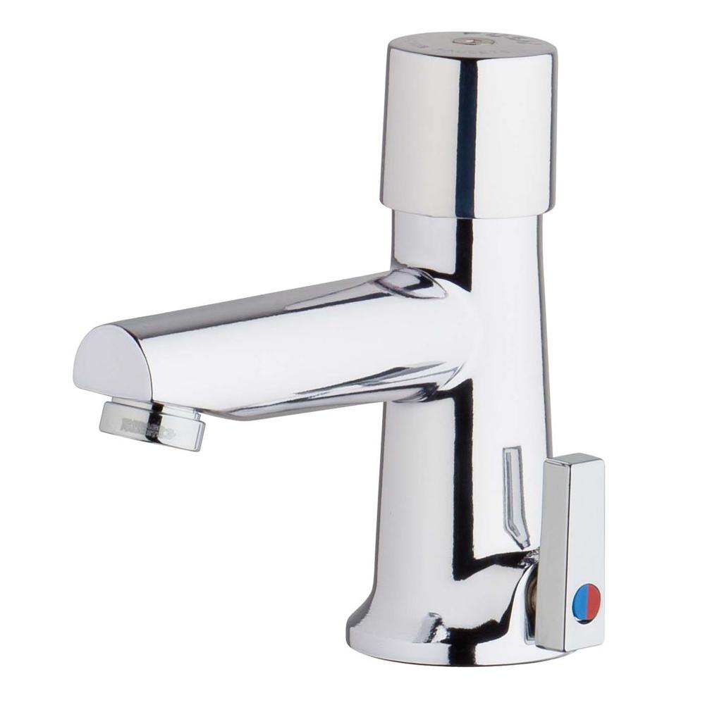 Chicago Faucets LAV FAUCET, MANUAL METERING