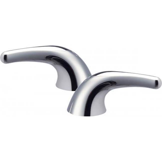 Chicago Faucets 401 HANDLE PAIR, BUTTONS AND SCREWS