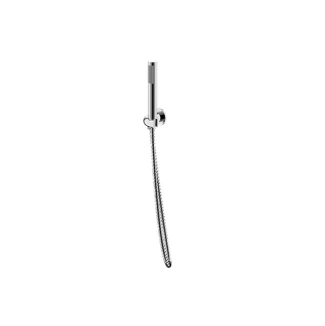 Crosswater London Fenmore Handshower With Wall Outlet/Port With Ribbing Polished Chrome