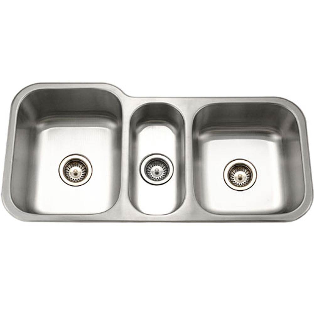 Hamat Undermount Stainless Steel Triple Bowl Kitchen Sink