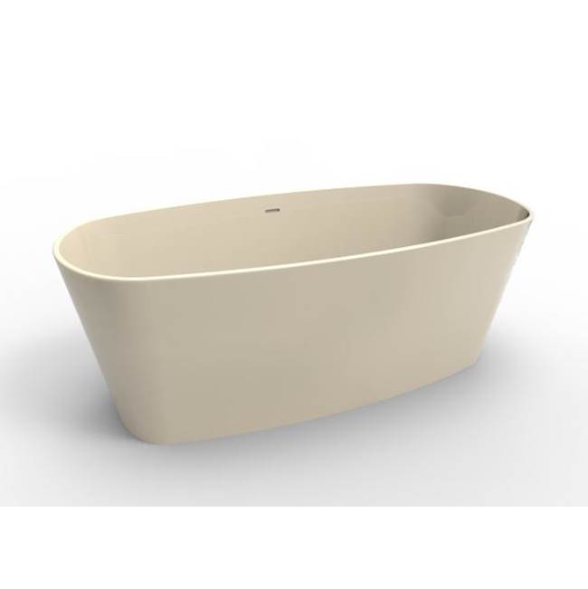 Hydro Systems NEWBURY 6631 METRO TUB ONLY-BISCUIT