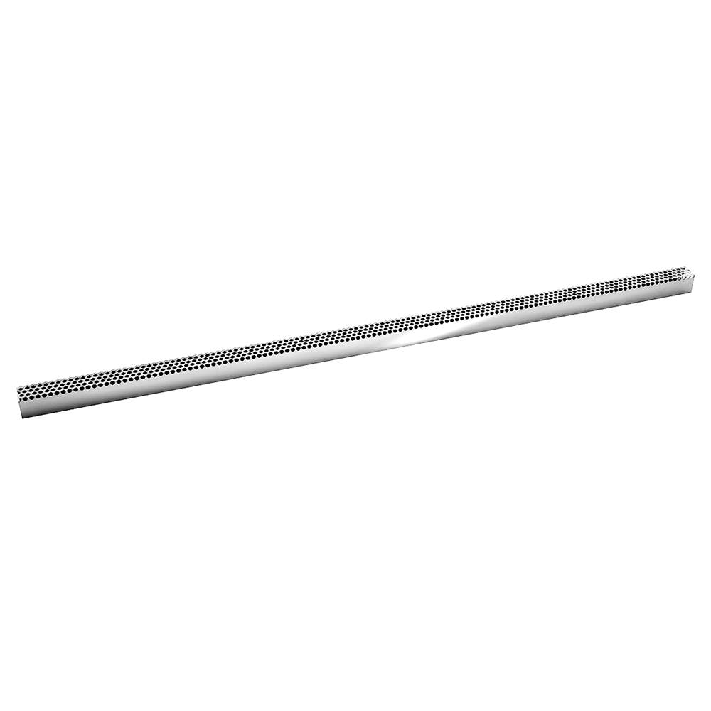 Infinity Drain 48'' Perforated Circle Pattern Grate for S-DG 38 in Polished Stainless