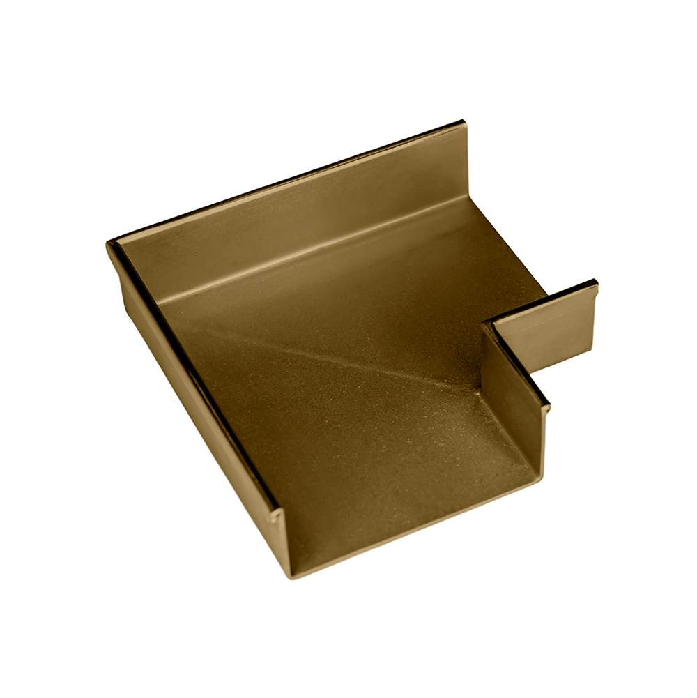 Infinity Drain Satin Bronze Angle Joiner for 90 Degrees Installation for SC/LC Channel