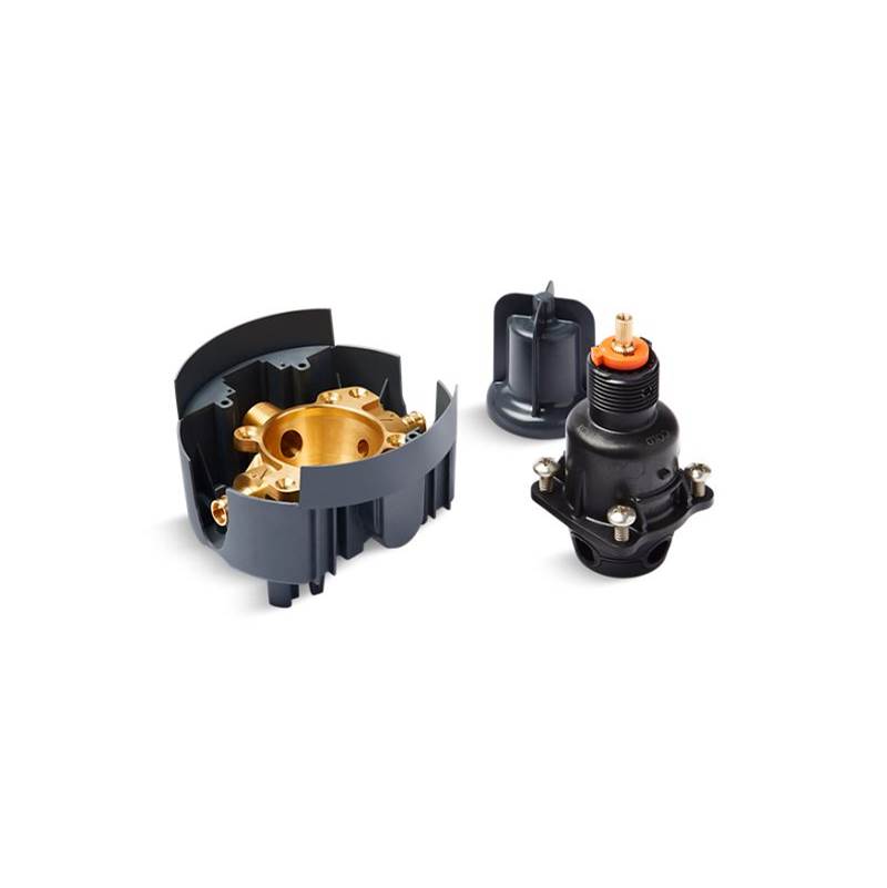 Kohler Rite-Temp® pressure-balancing valve body and cartridge kit with PEX crimp connections
