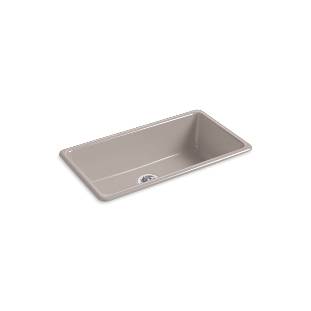 Kohler Iron/Tones 33 in. Top-/Undermount Single-Bowl Kitchen Sink