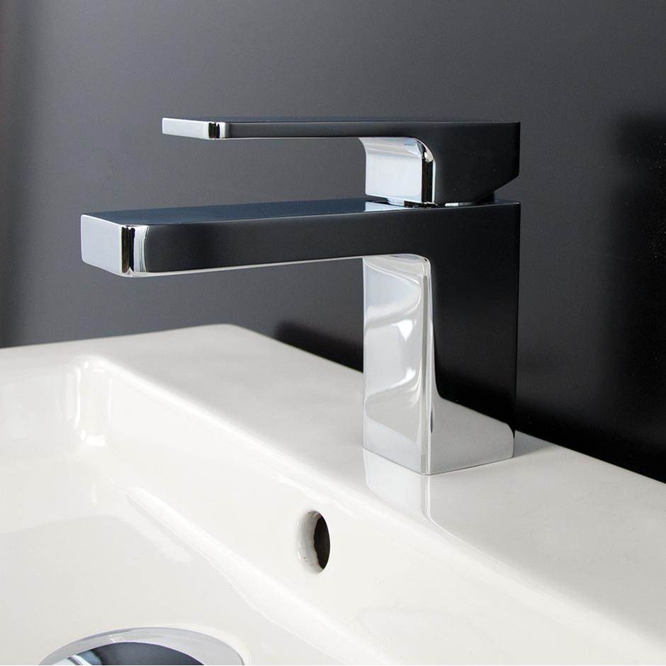 Lacava Deck mount single hole faucet with lever handle pop up drain included SPOUT: 4 7/8'', H: 5 1/4''