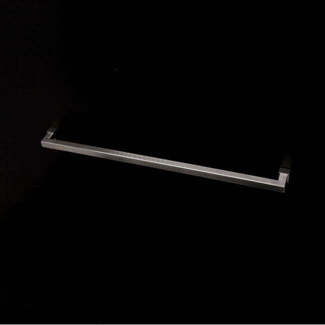 Lacava Wall-mount 17 5/8''W towel bar made of stainless steel.