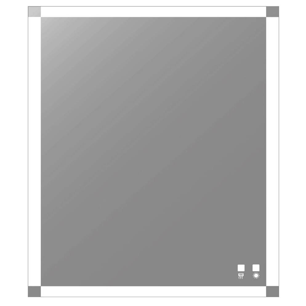 Madeli Tranquility Illuminated Slique Mirror, Mirror. 36''X42''. Lumentouch On/Off, Dimmer Switch.Defogger. Dual, Installation