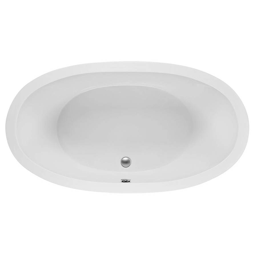MTI Basics 66X36.75X21.75,Basics,Freestanding Oval Tub,White