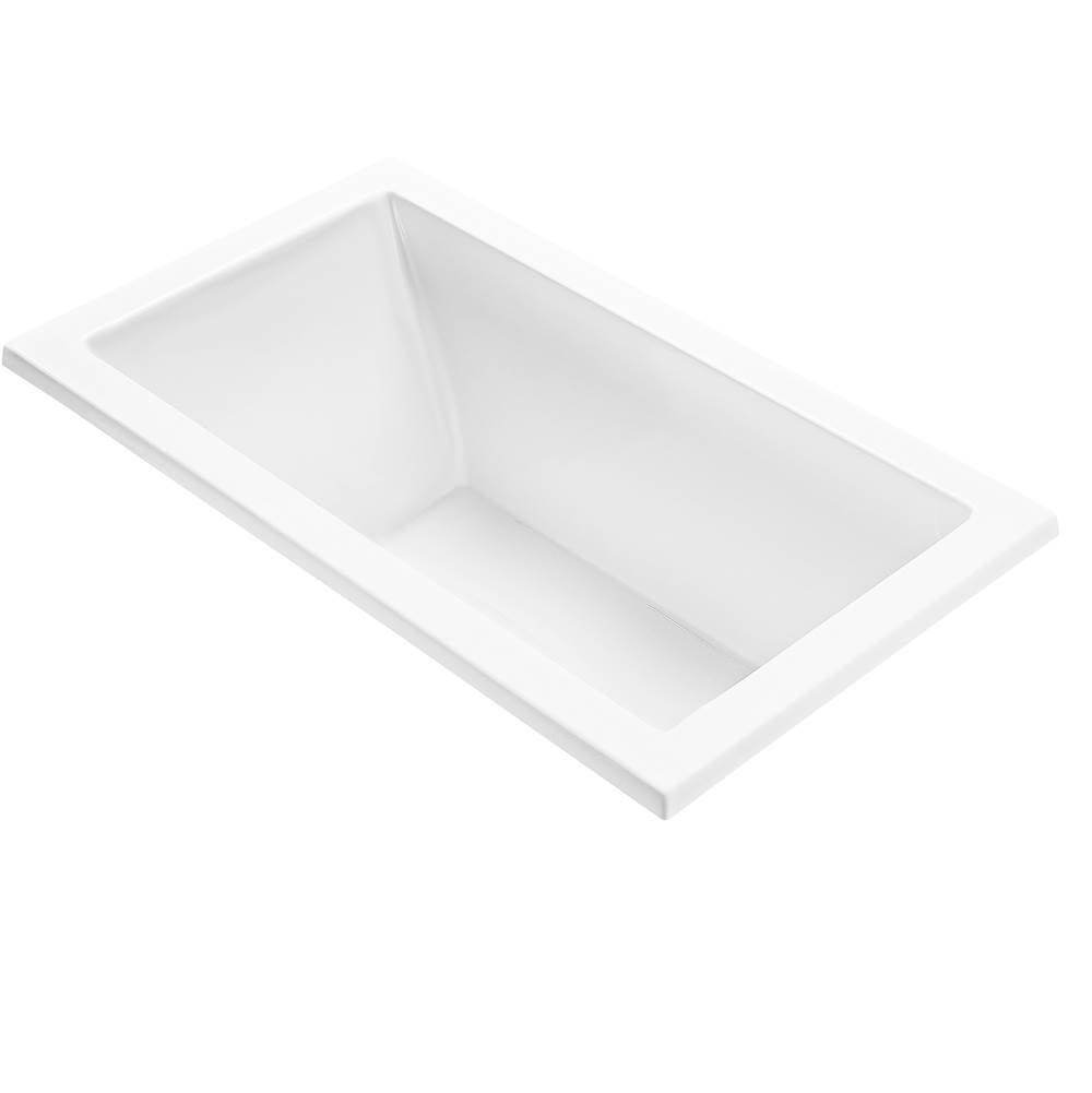 MTI Baths Andrea 20 Acrylic Cxl Drop In Ultra Whirlpool - Biscuit (54X36)