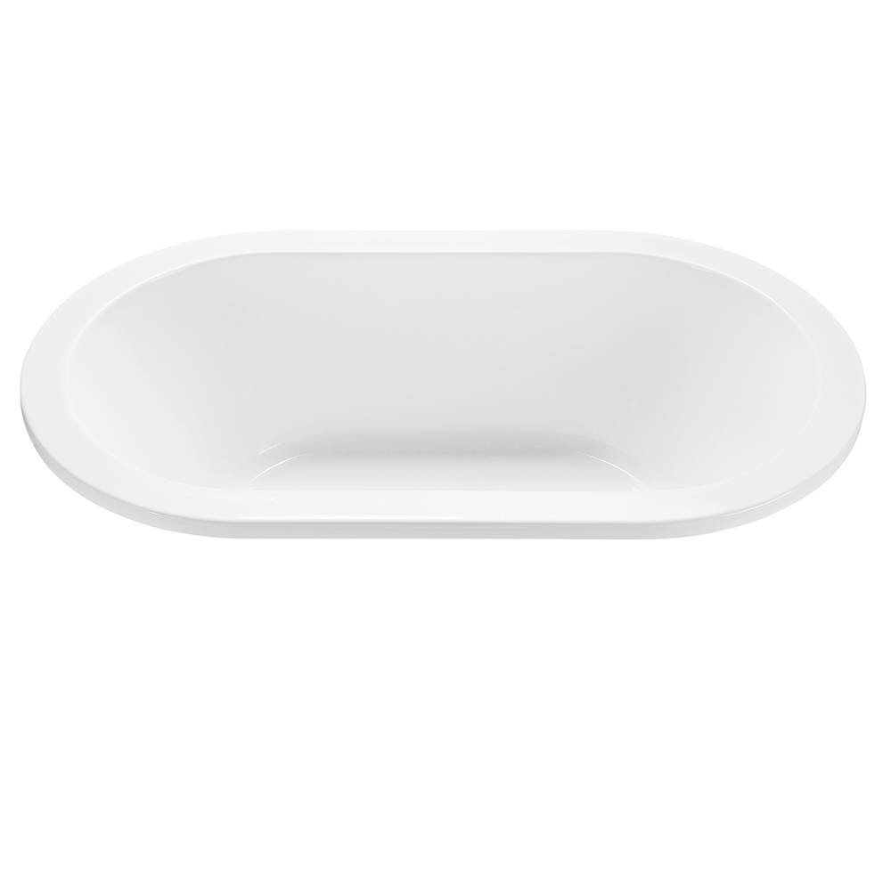 MTI Baths New Yorker 1 Acrylic Cxl Undermount Soaker - White (71.5X41.75)