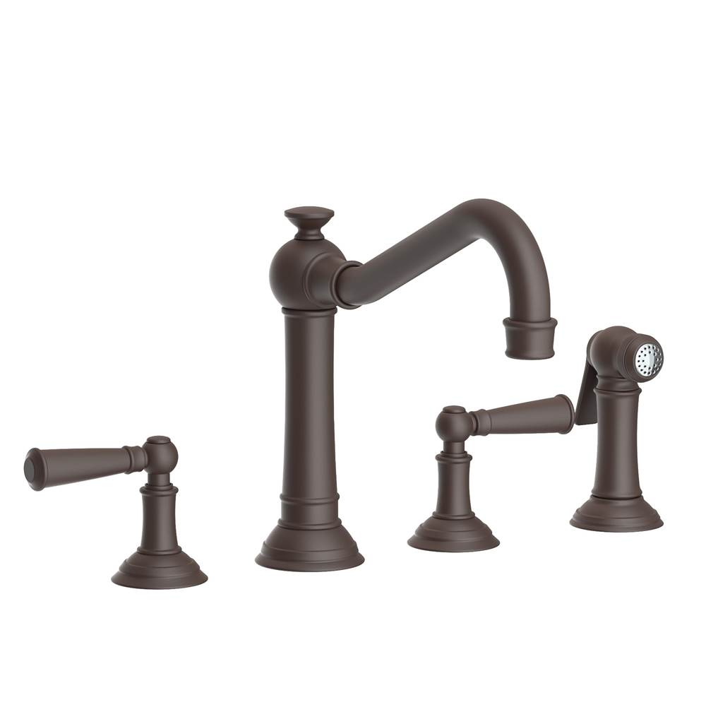 Newport Brass Jacobean Kitchen Faucet with Side Spray