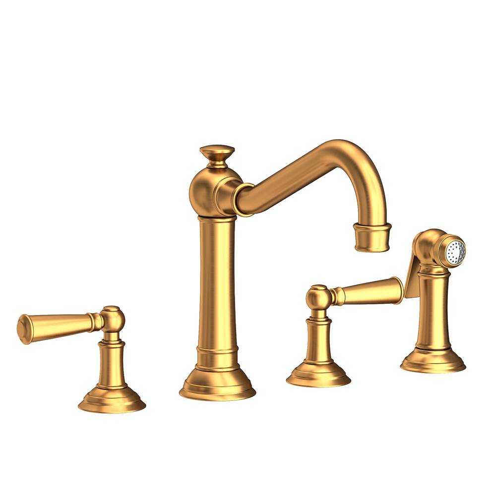 Newport Brass Jacobean Kitchen Faucet with Side Spray