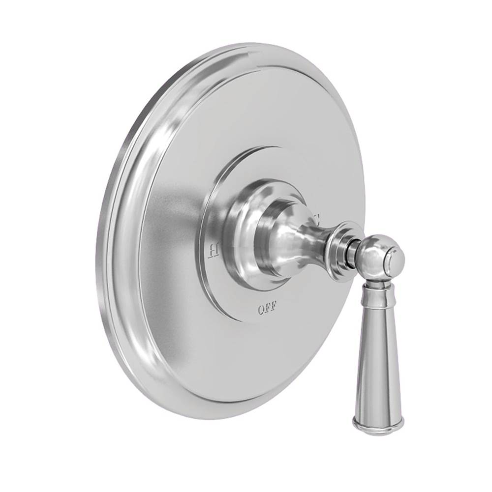 Newport Brass Sutton Balanced Pressure Shower Trim Plate with Handle. Less showerhead, arm and flange.