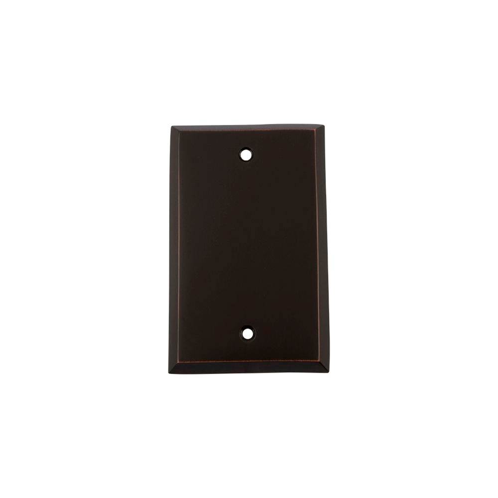 Nostalgic Warehouse Nostalgic Warehouse New York Switch Plate with Blank Cover in Timeless Bronze
