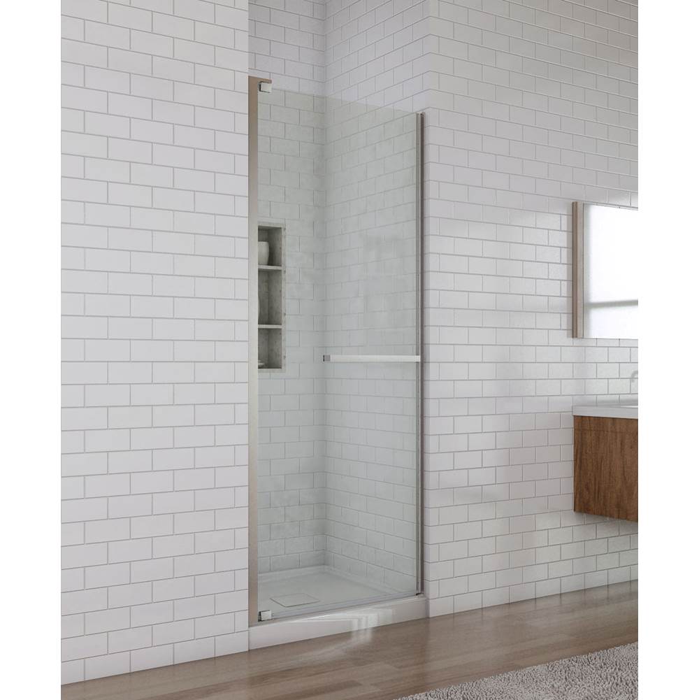 Oceania Baths California 34 ,Hinged  Shower Doors, Chrome