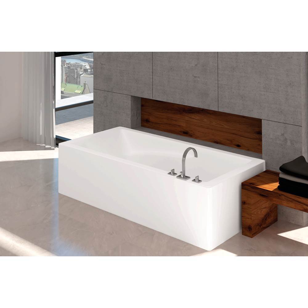 Oceania Baths Suite 3 Sides 60 x 31, ComfortAir Bathtub, Glossy White