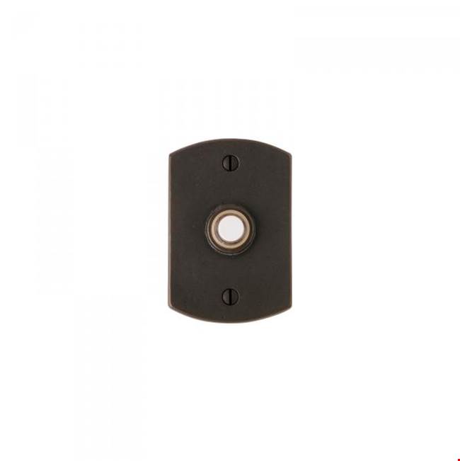 Rocky Mountain Hardware Curved Escutcheon Door Bell Button