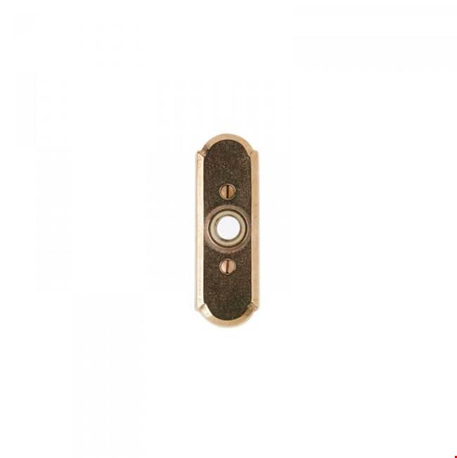 Rocky Mountain Hardware Arched Escutcheon Door Bell Button
