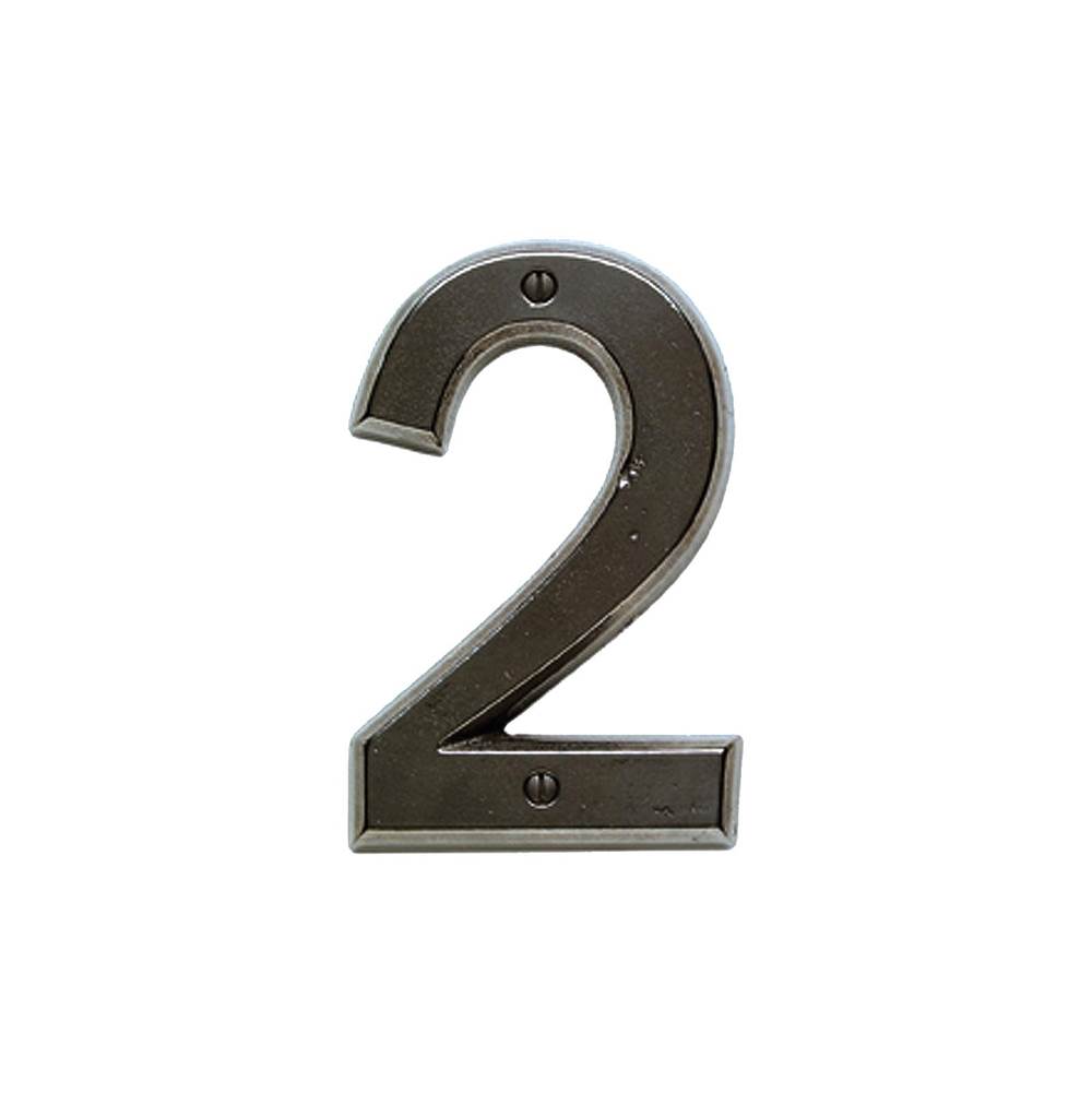 Rocky Mountain Hardware Home Accessory House Number, 6'', 2