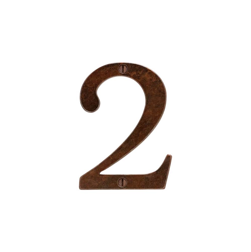 Rocky Mountain Hardware Home Accessory House Number, ITC Bookman, 4'', 6