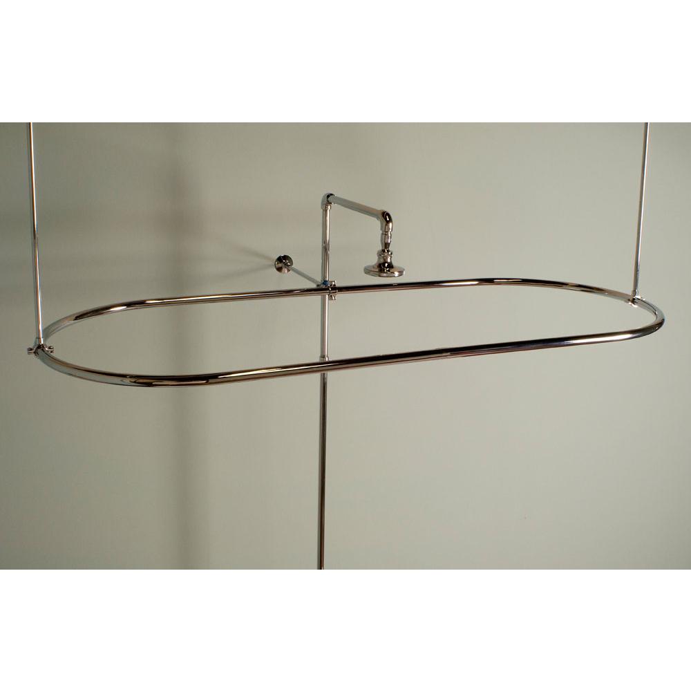 Strom Living Chrome Oval Enclosure, 58'' X 24''X 7/8'' Dia Tubing. Includes 12'' And 36'' Braces,
