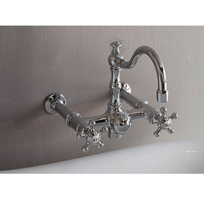 Strom Living Wall Mount Tub Faucets Chrome Wall Mount Faucet