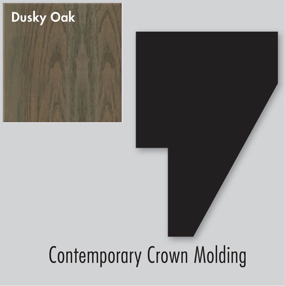 Strasser Woodenworks 2 X 1.25 X 72 Square Crown Strip Dusky Oak