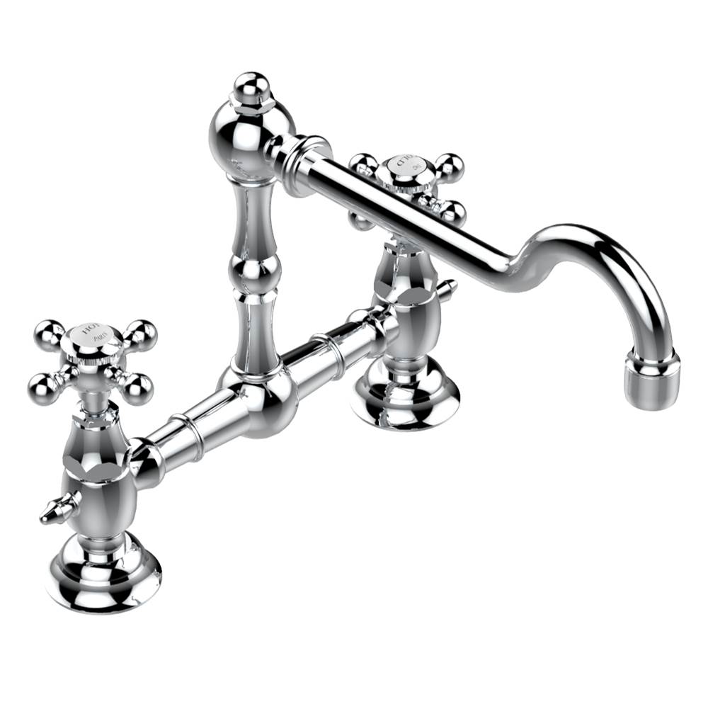 THG Exposed lavatory or kitchen faucet 8'' ctc, 2-hole, less drain