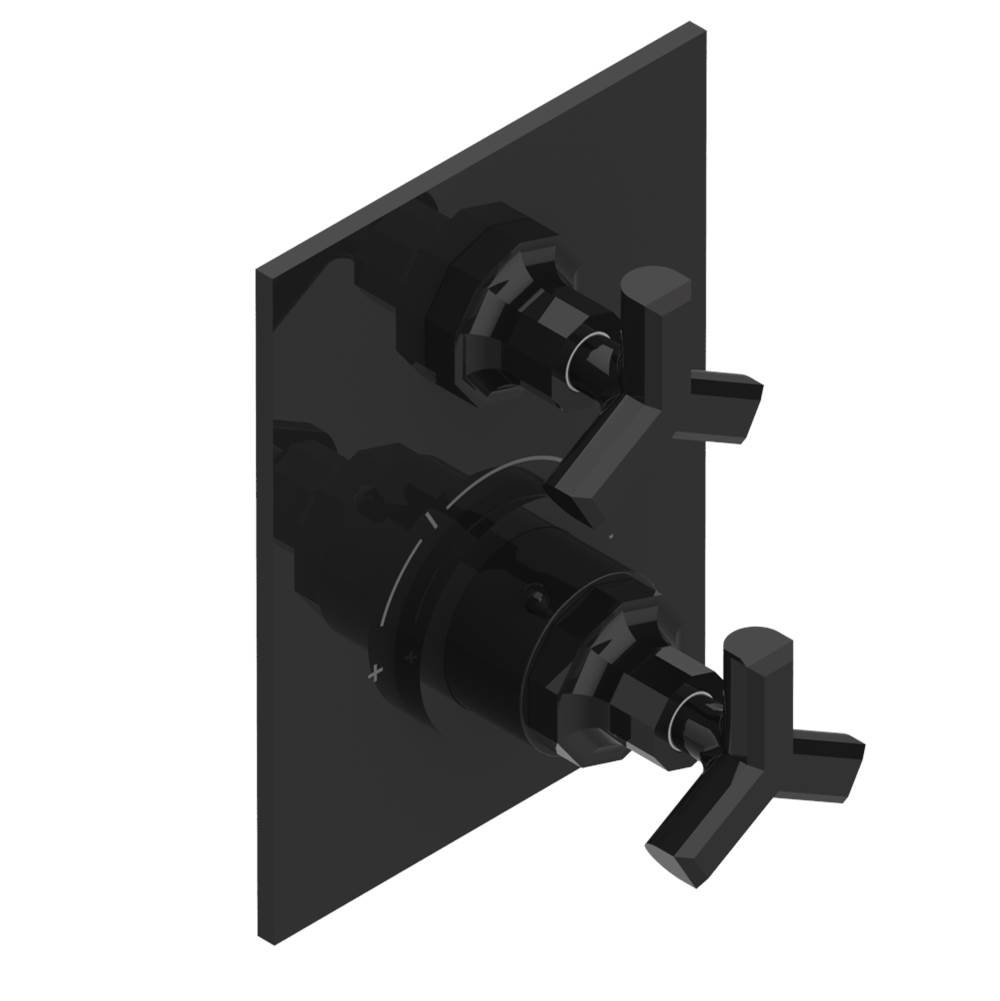 THG Trim for THG thermostatic valve 1 volume control, rough part supplied with fixing box ref.5 300AE/US