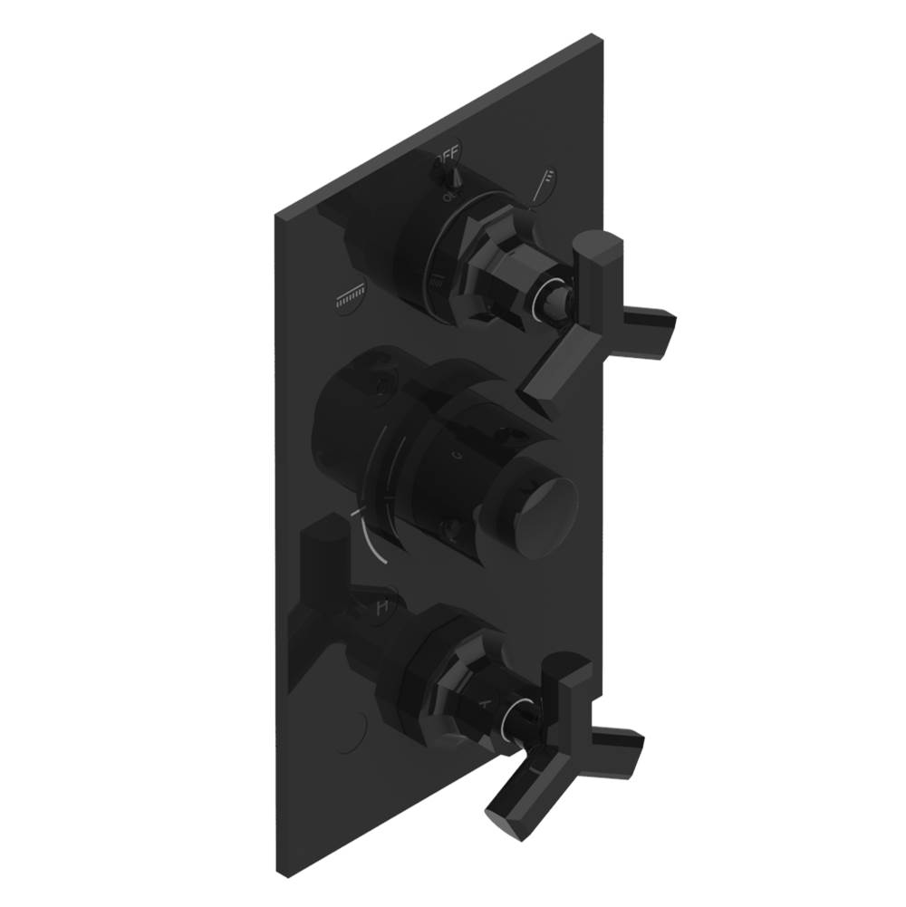 THG Trim for thg thermostat with 2-way diverter and on/off control, rough part supplied with fixing box ref. .5 540AE/US