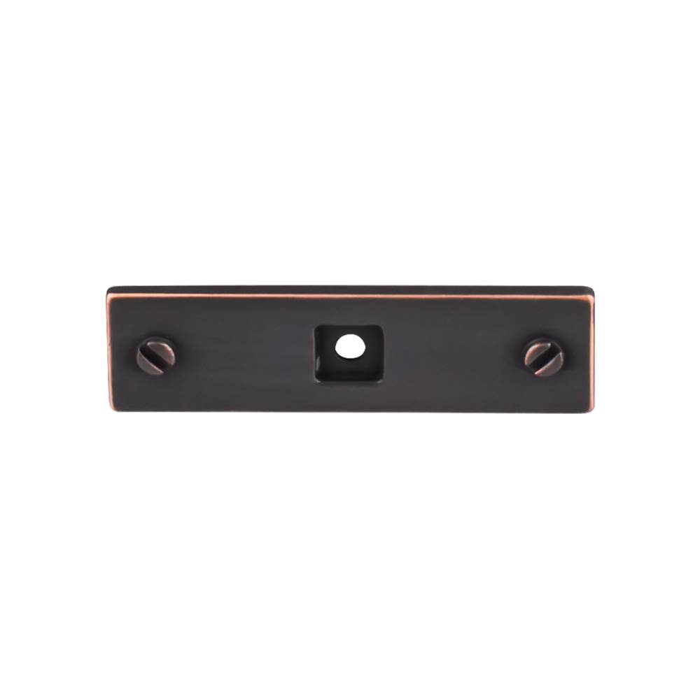 Top Knobs Channing Backplate 3 Inch Umbrio