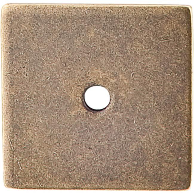 Top Knobs Square Backplate 1 1/4 Inch German Bronze