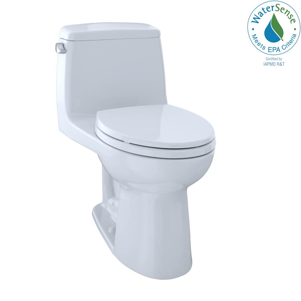 TOTO Toto® Eco Ultramax® One-Piece Elongated 1.28 Gpf Toilet, Cotton White