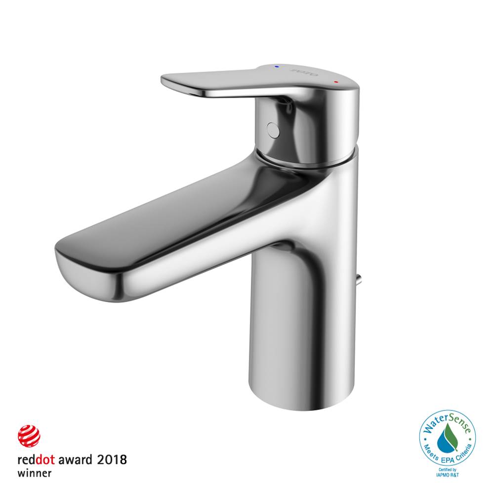 TOTO Toto® Gs Series 1.2 Gpm Single Handle Bathroom Sink Faucet With Comfort Glide Technology And Drain Assembly, Polished Chrome
