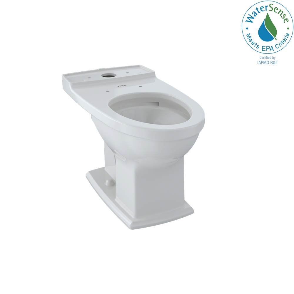 TOTO Toto® Connelly™ Universal Height Elongated Toilet Bowl With Cefiontect, Colonial White