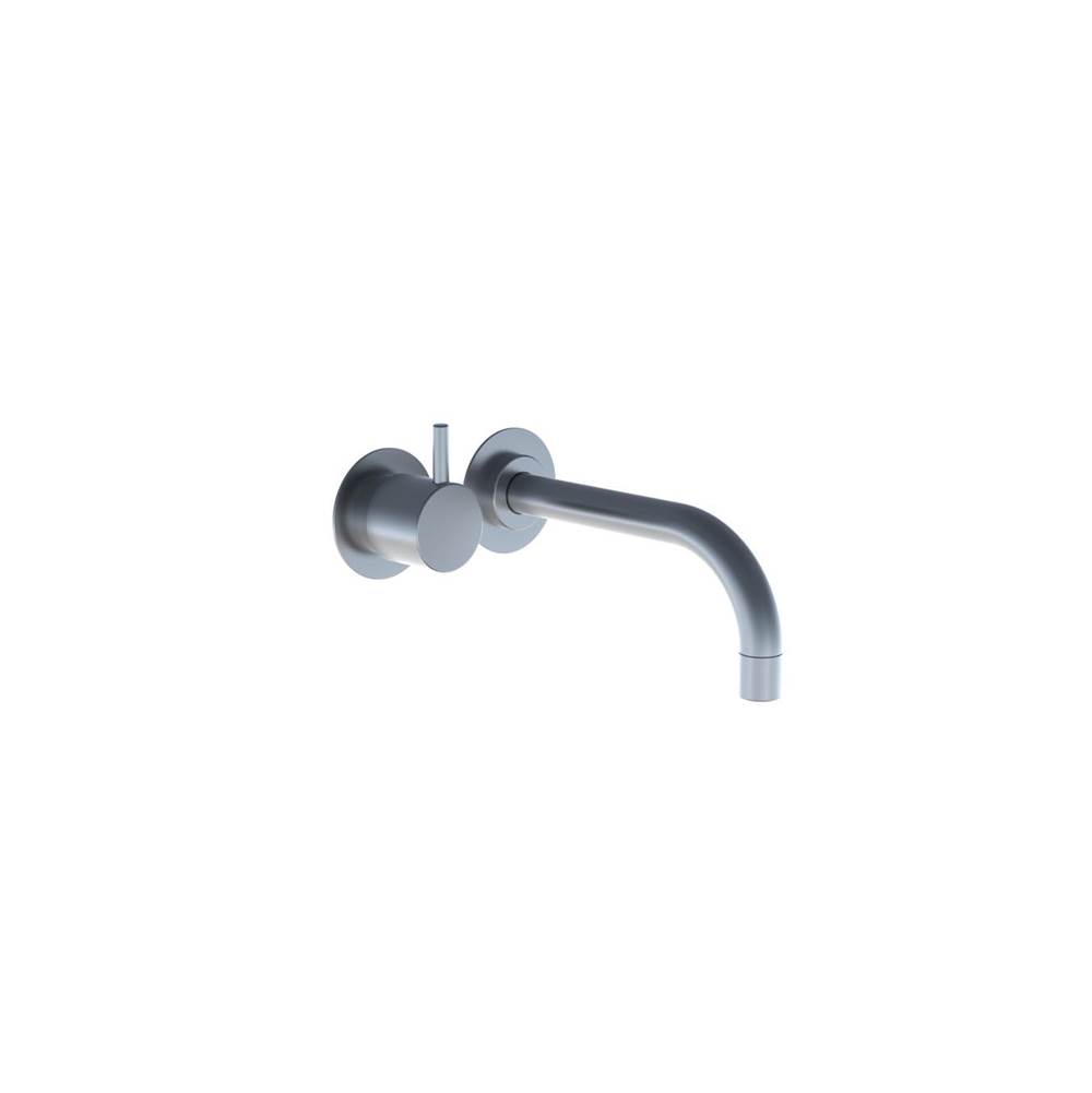 Vola 911 Single-Feed One-Handle Wall-Mounted Basin Faucet With 6'' Spout And Rosette Trim (1.2 Gpm)