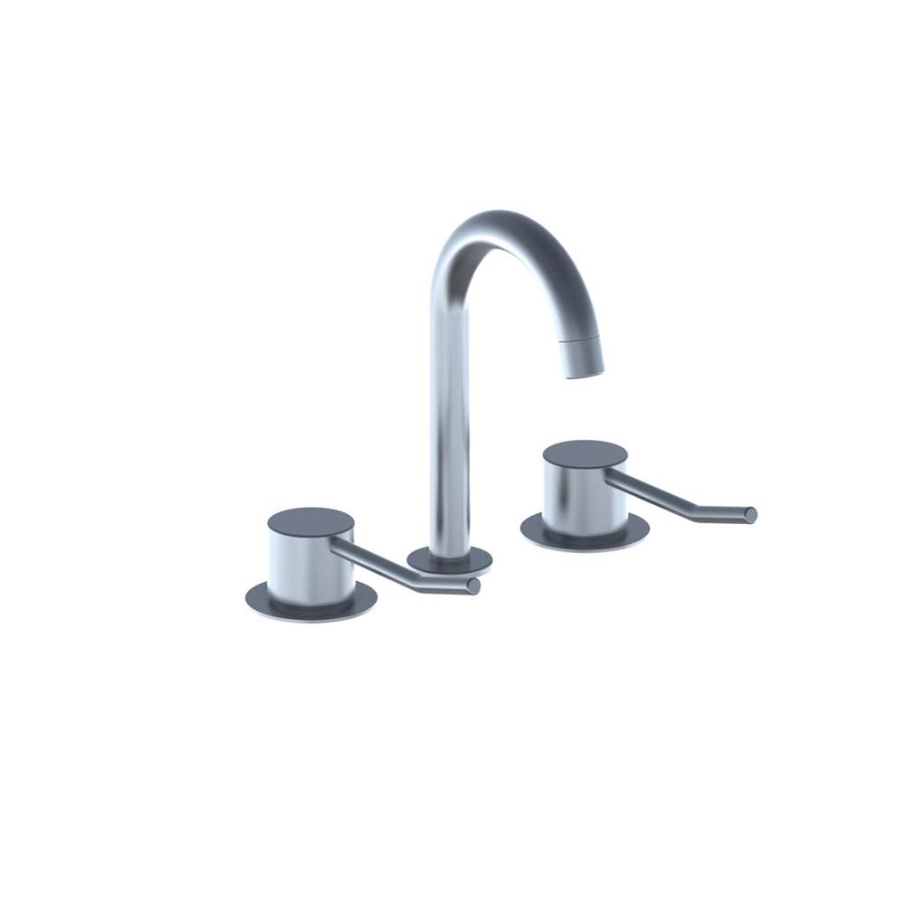 Vola Hv8L Three-Hole Basin Set With 7'' High Swivel Spout (1.2 Gpm) With Long Vr273L (4'') Lever