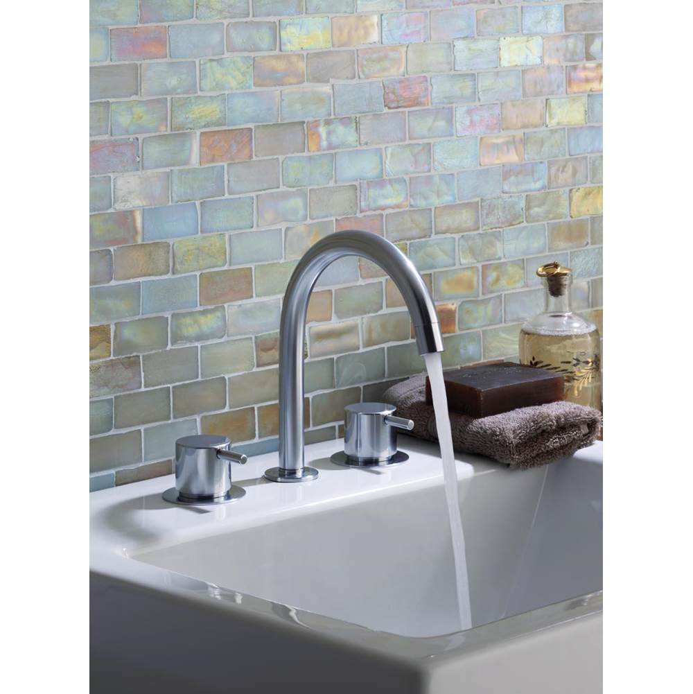 Vola Kv10 Three-Hole Deck-Mounted Basin Or Kitchen Faucet With Standard 1'' Lever And 7-1/2'' High Swivel Spout (1.2 Gpm)