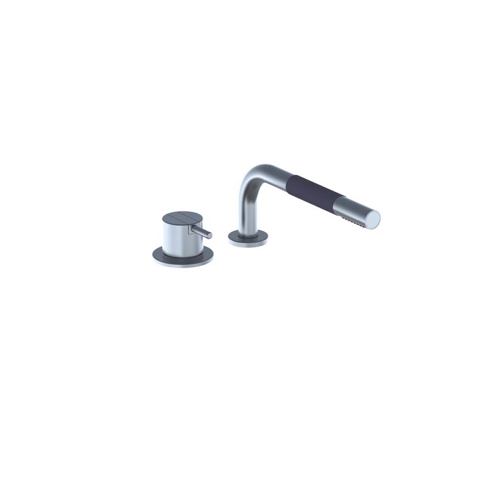 Vola Sc9 One-Handle Mixer With Handspray With Rosette Trim