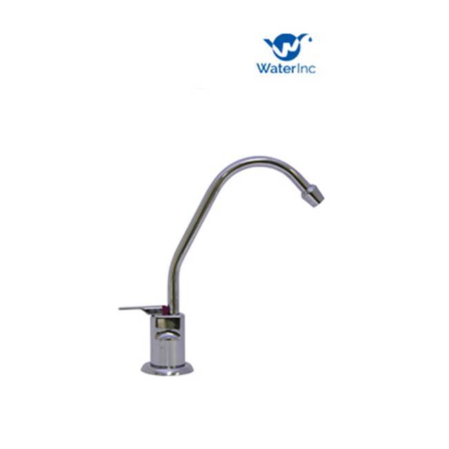 Water Inc 500 Hot Only Faucet Only W/Long Reach Spout - Stainless Steel